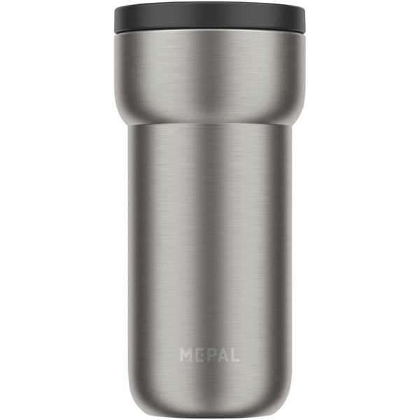 Obrázky: Nerez 375ml termohrnek, černé víčko, Obrázek 3