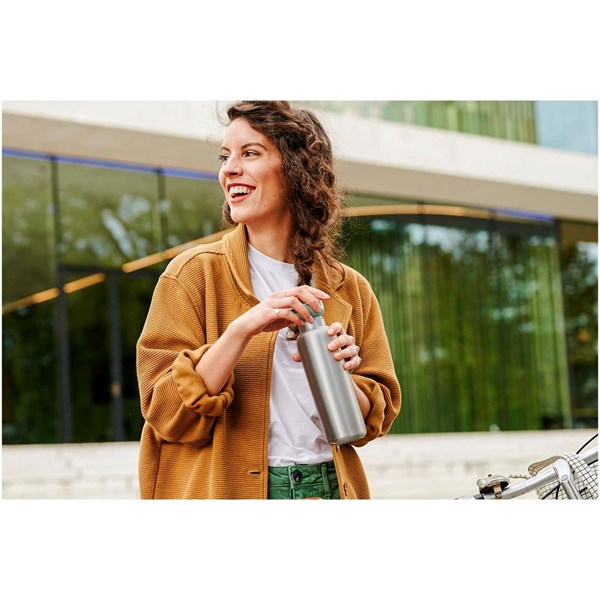 Obrázky: Nerez termoláhev 500ml na vodu, zelené víčko, Obrázek 4