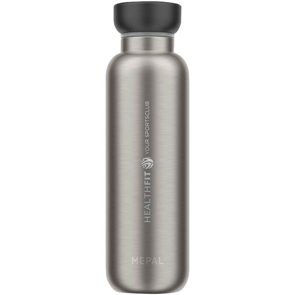 Obrázky: Nerez termoláhev 500ml na vodu, černé víčko, Obrázek 2