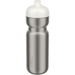 Obrázky: Sportovní nerez termoláhev 800ml, bílé doplňky