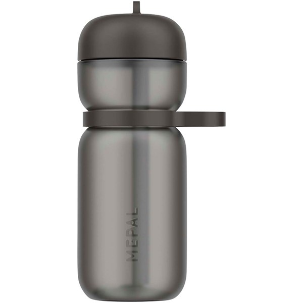 Obrázky: Sport. láhev 600ml, poutko a vykláp. víčko, černá, Obrázek 2