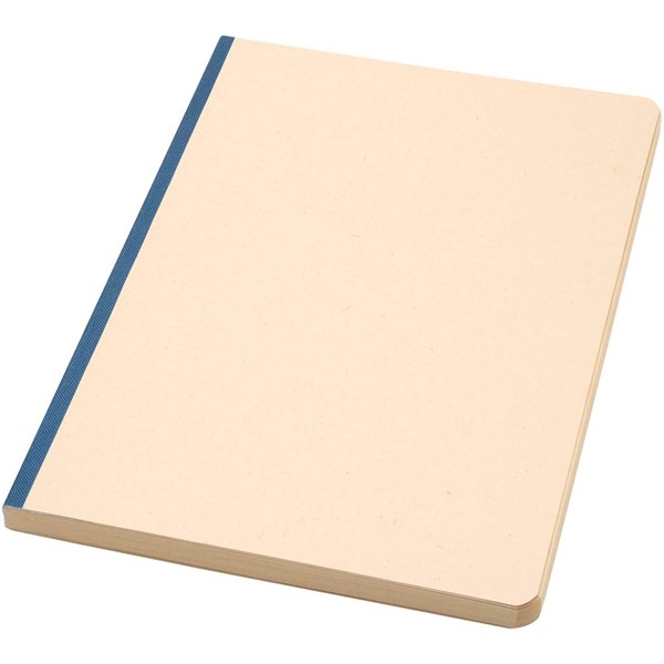 Obrázky: Zápisník A5 s měkkou obálkou RPET, modrá