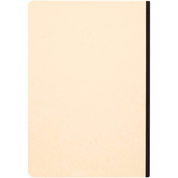 Obrázky: Zápisník A5 s měkkou obálkou RPET, černá, Obrázek 2