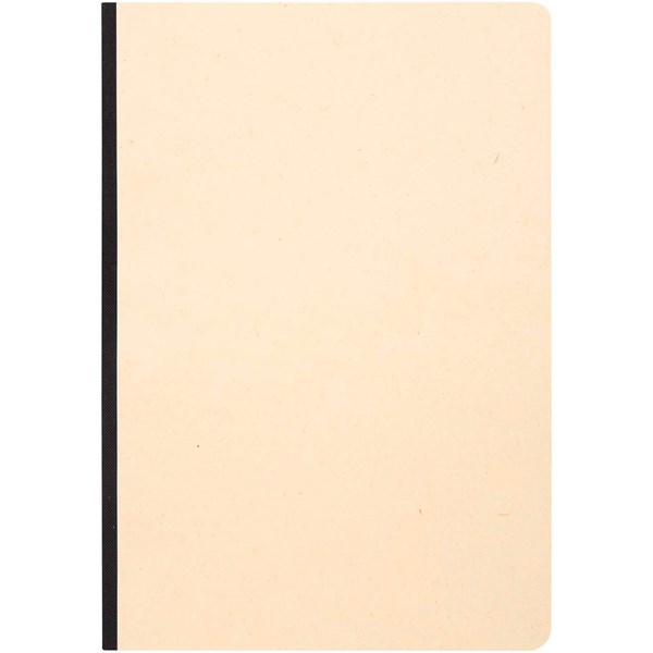 Obrázky: Zápisník A5 s měkkou obálkou RPET, černá, Obrázek 4