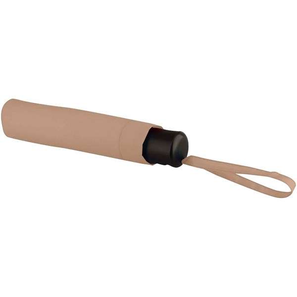 Obrázky: Béžový třídílný skládací mechan. deštník, Obrázek 3