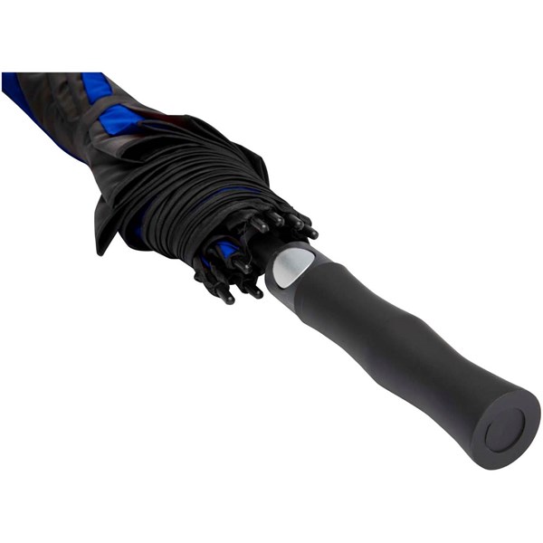 Obrázky: Větruodolný golfový deštník s aut. otev., kr. modrý, Obrázek 4