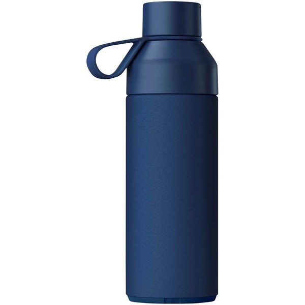Obrázky: Láhev 500 ml - 3 různé víčka na výměnu, modrá, Obrázek 2