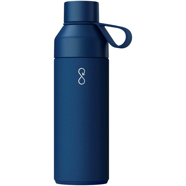 Obrázky: Láhev 500 ml - 3 různé víčka na výměnu, modrá, Obrázek 4
