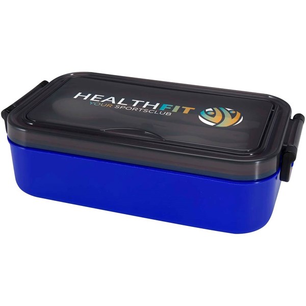 Obrázky: Sada obědového boxu a příborů, modrá, Obrázek 2