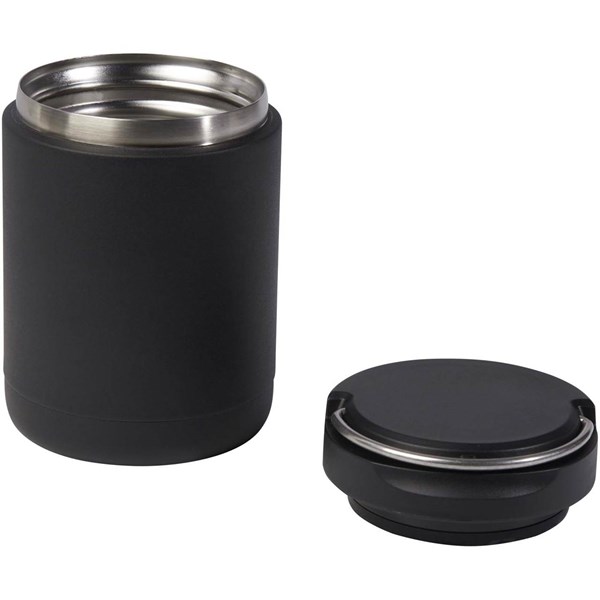 Obrázky: Vakuová rec. nerez dóza na jídlo, 500 ml, černá, Obrázek 4