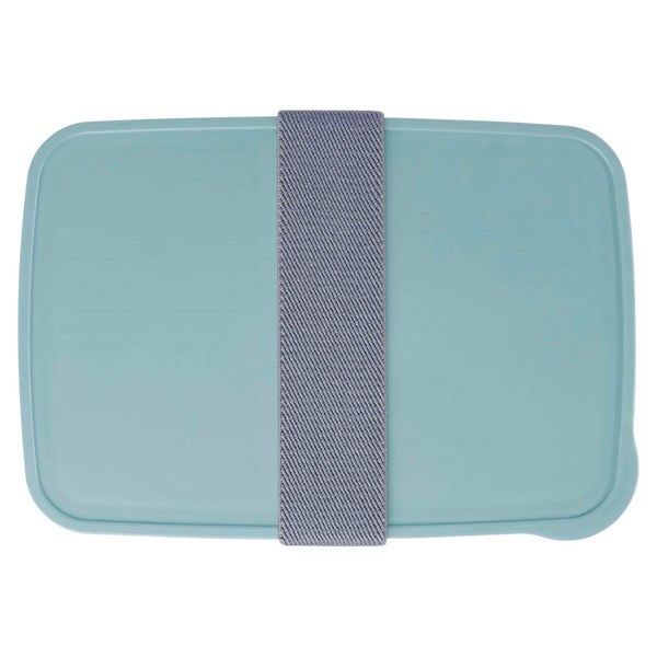 Obrázky: Box na jídlo 800 ml s elast. páskem, mát. zelená, Obrázek 4