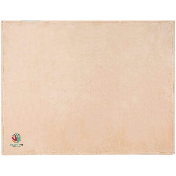 Obrázky: Béžová deka z recyklovaného sherpa materiálu GRS, Obrázek 4