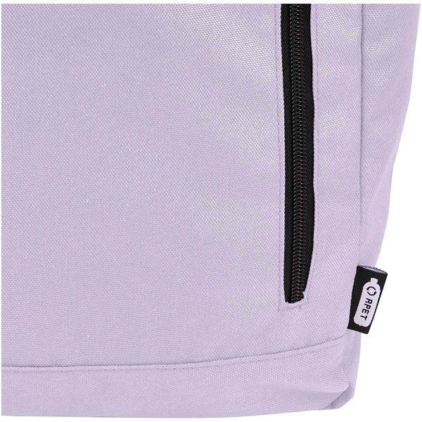 Obrázky: Sv. fialový GRS RPET voděodolný batoh 18 l, Obrázek 4