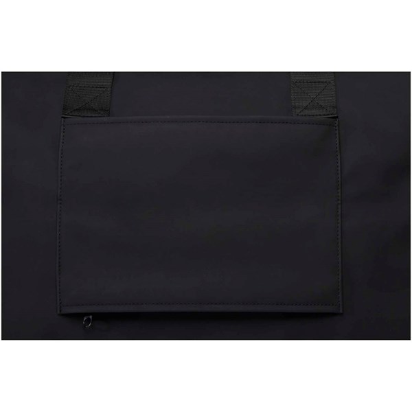 Obrázky: Černá recyklovaná taška na 15,6″ notebook, obj. 36L, Obrázek 3