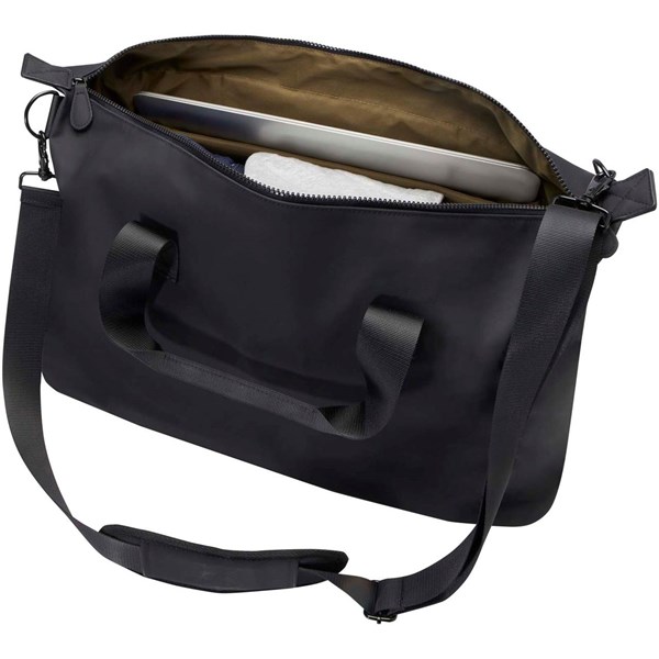 Obrázky: Černá recyklovaná taška na 15,6″ notebook, obj. 36L, Obrázek 4