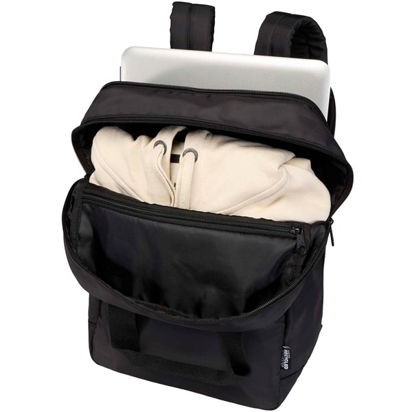 Obrázky: Černý rec.cestovní batoh 9L na notebook 14″, Obrázek 7