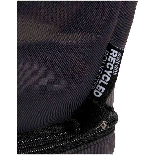 Obrázky: Černá toaletní taška z rec. materiálu o objemu 6L, Obrázek 2