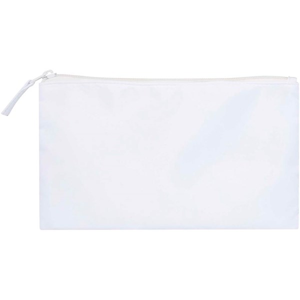 Obrázky: GRS recyklovaná sada toaletních taštiček, bílá, Obrázek 5