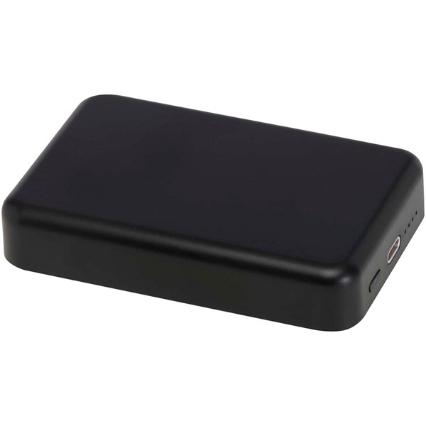 Obrázky: Bezdrátová magnetická powerbanka 10 000 mAh, černá, Obrázek 4