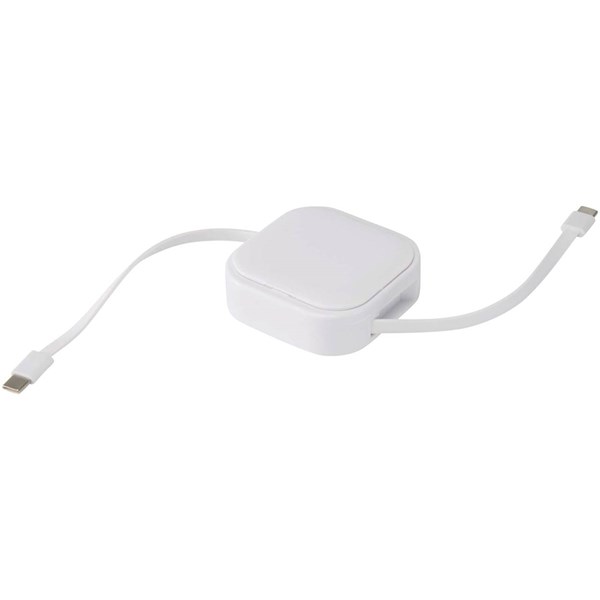 Obrázky: Bílý rolovací datový a 100W rychlonab. kabel 5 v 1, Obrázek 4