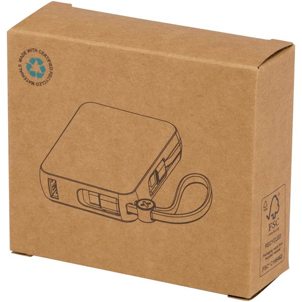 Obrázky: Powerbanka 10 000 mAh 35W s kabelem typu C, bílá, Obrázek 8