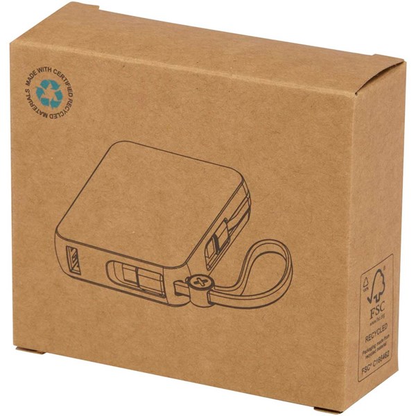 Obrázky: Powerbanka 10 000 mAh 35W s kabelem typu C, černá, Obrázek 8