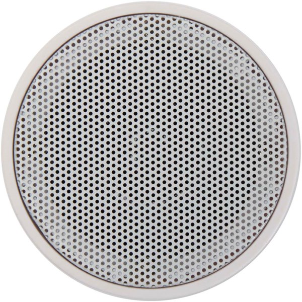 Obrázky: Bílý 3W bezdrátový reproduktor z recykl. plastu, Obrázek 8