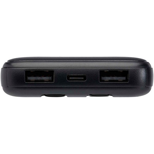 Obrázky: Černá powerbanka 10 000 mAh s vestavěnými kabely, Obrázek 3