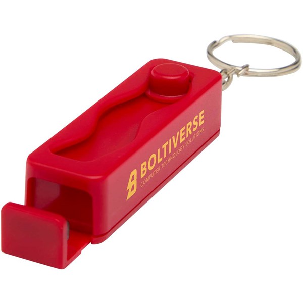 Obrázky: Červený přívěsek/stojánek na telefon s antistresem, Obrázek 4