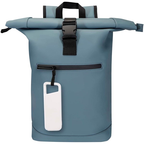 Obrázky: Bílá voděodolná powerbanka s karabinou 5000 mAh, Obrázek 5