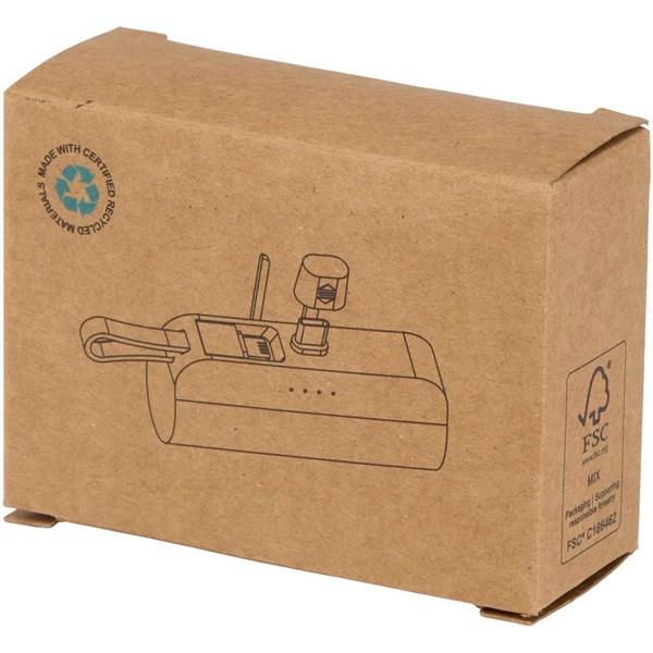 Obrázky: Černá stojánková powerbanka 5000 mAh 10W, Obrázek 8