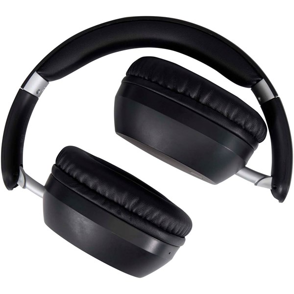 Obrázky: Černá skládací sluchátka přes uši s ANC a ENC, Obrázek 2