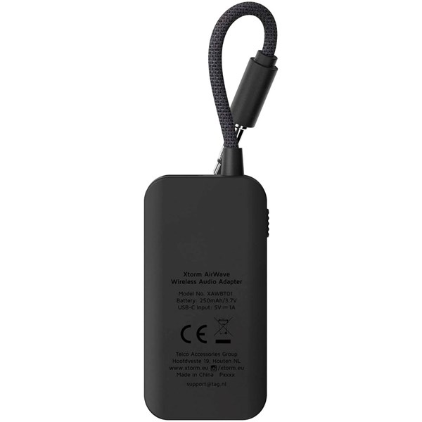 Obrázky: Xtorm XAWBT01 černý bezdrátový audio adaptér, Obrázek 2