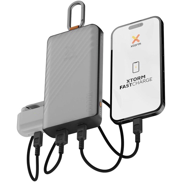 Obrázky: Xtorm solární powerbanka 10 000 mAh 15 W, černá, Obrázek 5