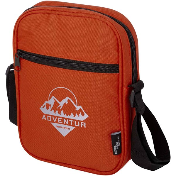 Obrázky: Cihlová recyk. vodoodpudivá crossbody taška, 2 l, Obrázek 5