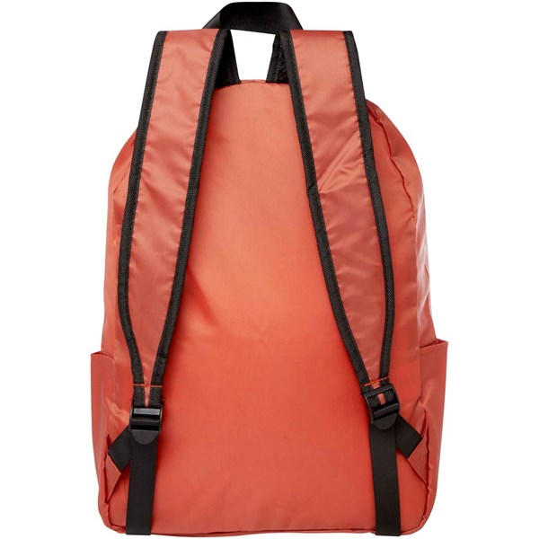 Obrázky: Cihlový skládací batoh z RPET , objem 15 l, Obrázek 2