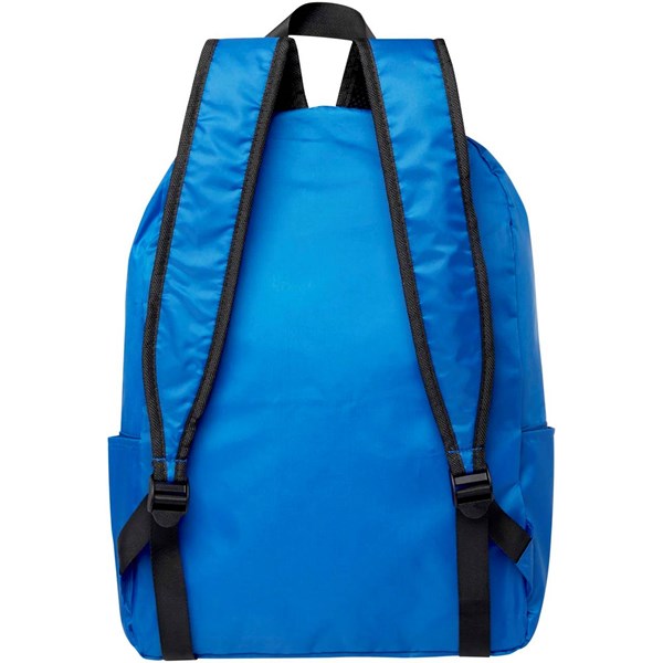 Obrázky: Královsky modrý skládací batoh z RPET , objem 15 l, Obrázek 2