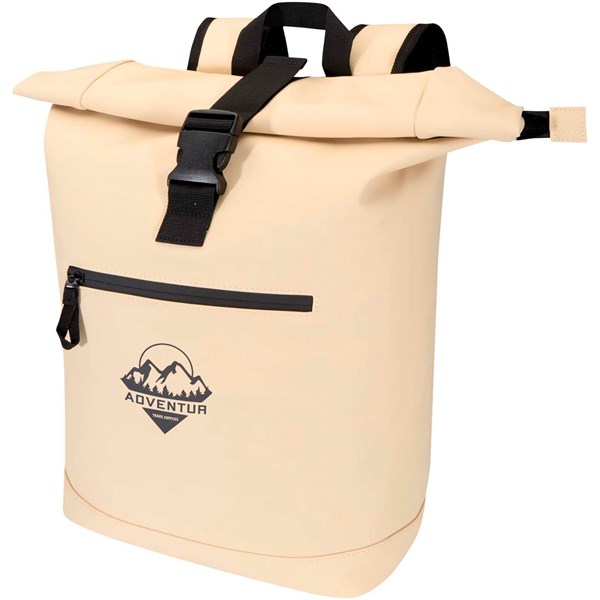 Obrázky: Béžový rolovací GRS batoh 15