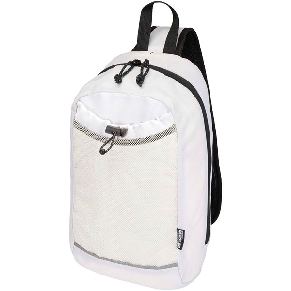 Obrázky: Crossbody GRS taška s hydratační vložkou, 6l, bílá