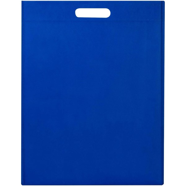 Obrázky: Kr.modrá taška 34 x 43 cm s průhmatem z rec.RPET, Obrázek 2