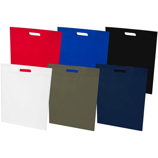 Obrázky: Kr.modrá taška 34 x 43 cm s průhmatem z rec.RPET, Obrázek 6