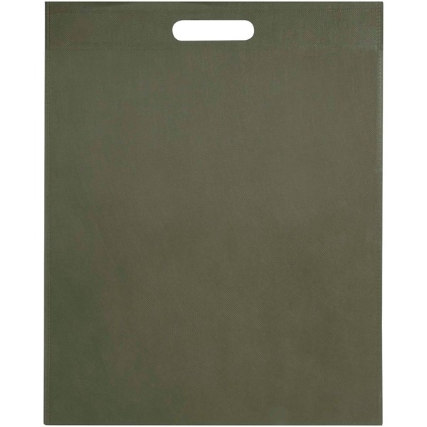 Obrázky: Les.zelená taška 34 x 43 cm s průhmatem z rec. RPET, Obrázek 5