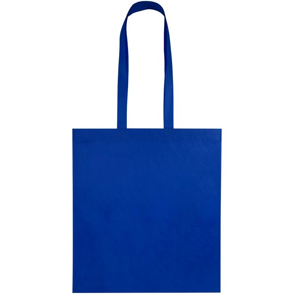 Obrázky: Kr.modrá rec.netkaná nákup. taška 36 x 40 cm,dl.uši, Obrázek 5