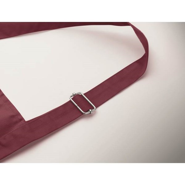 Obrázky: Nastavitelná kuchyňská zástěra, vínová, Obrázek 3