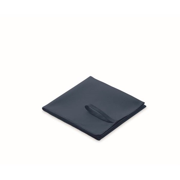 Obrázky: Ručník z mikrovlákna 30x50 cm s poutkem, modrá, Obrázek 2