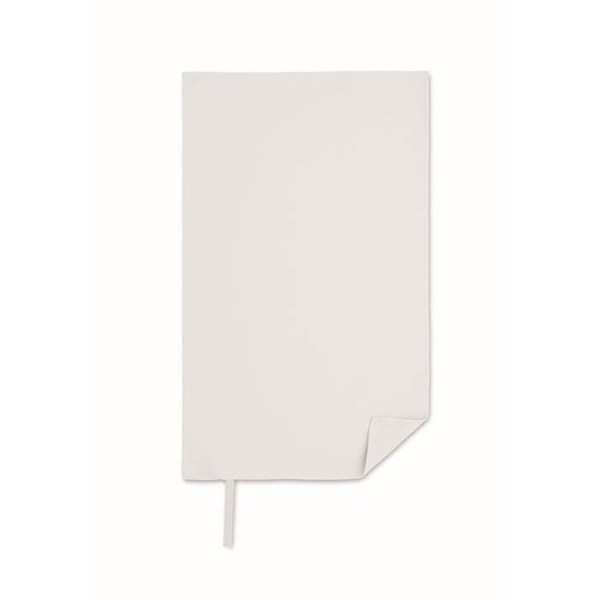 Obrázky: Ručník z mikrovlákna 30x50 cm s poutkem, bílá, Obrázek 3