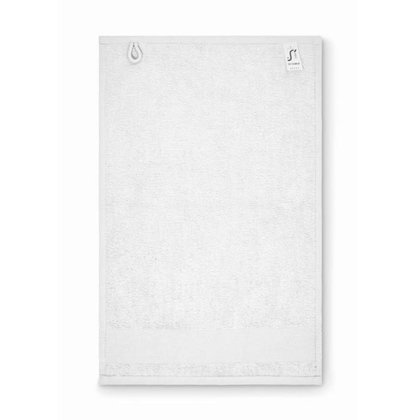 Obrázky: Bavlněný ručník 30x50 cm, 380 g/m2, bílá, Obrázek 3