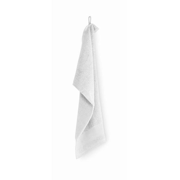 Obrázky: Bavlněný ručník 30x50 cm, 380 g/m2, bílá, Obrázek 4