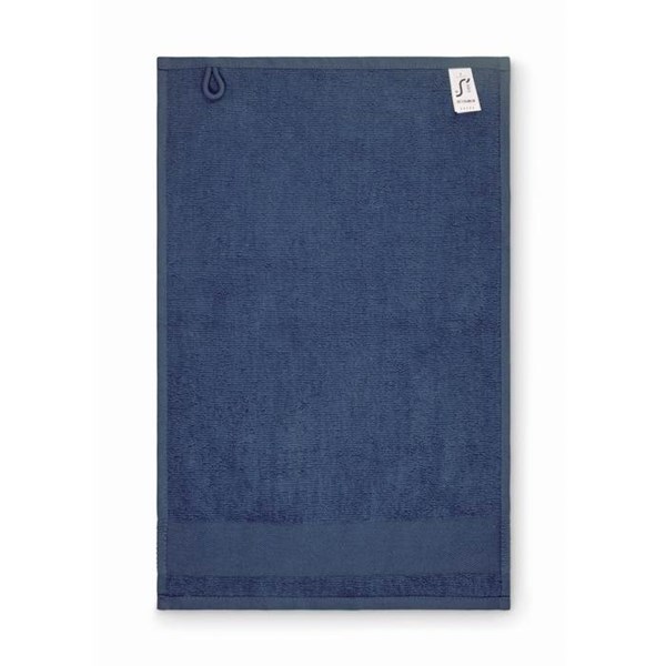 Obrázky: Bavlněný ručník 30x50 cm, 380 g/m2, modrá, Obrázek 3