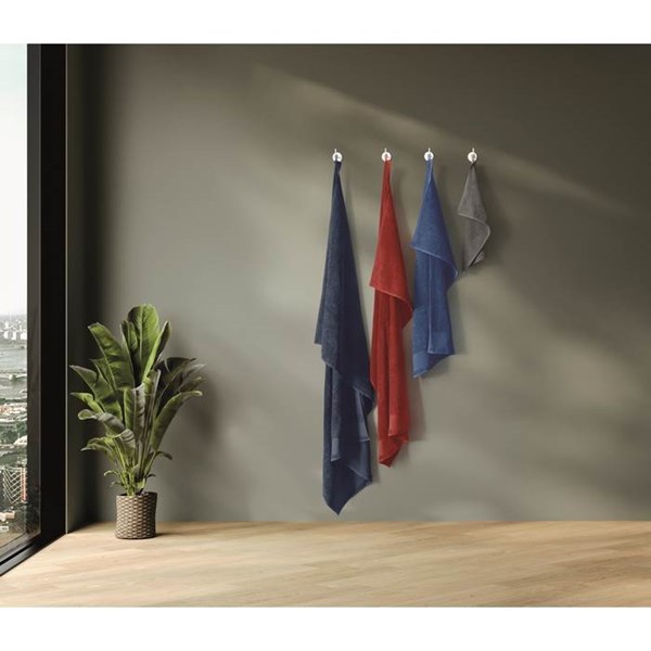 Obrázky: Bavlněný ručník 30x50 cm, 380 g/m2, modrá, Obrázek 7